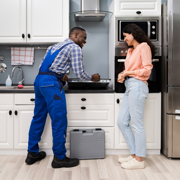 can you provide an estimate for cooktop repair before beginning any work in Sarepta Louisiana